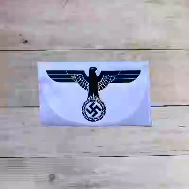 Wehrmacht Breasted Badge for Sport Shirts - WWII-era Wehrmacht silk breasted badge for sport shirts, symbolizing loyalty.