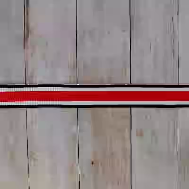 Ribbon Bar of the 1939 Iron Cross - WWII-era 1939 Iron Cross ribbon bar with black, white, and red thread.