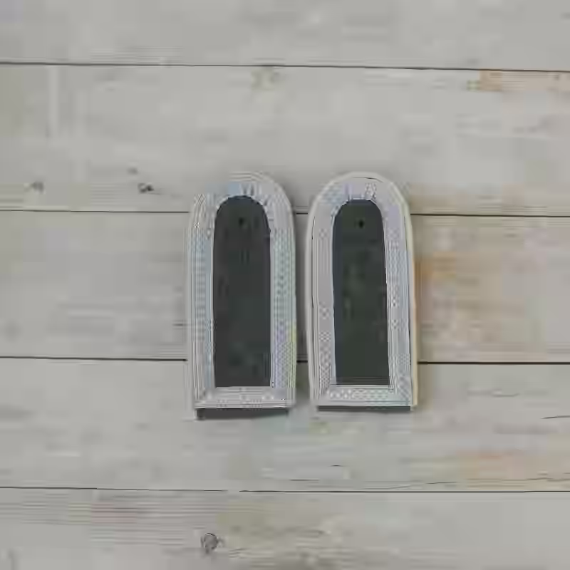 Wehrmacht Unterfeldwebel M40 Infantry Shoulder Boards - WWII-era Wehrmacht Unterfeldwebel M40 infantry shoulder boards with feldgrau wool and silver tresse.